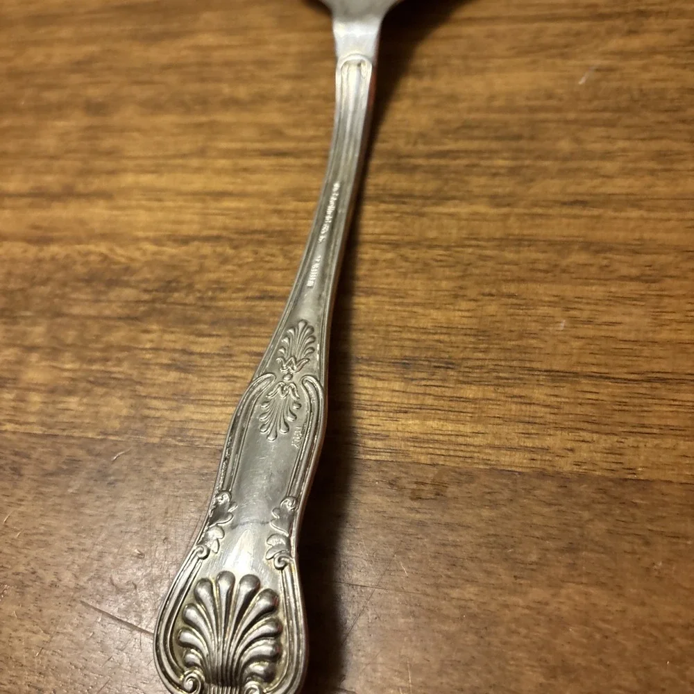 Vintage Sheffield & Co Silver Plated Italy Ornate Cake Pie/Lasagna Server 11.75